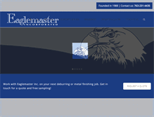 Tablet Screenshot of eaglemasterinc.com